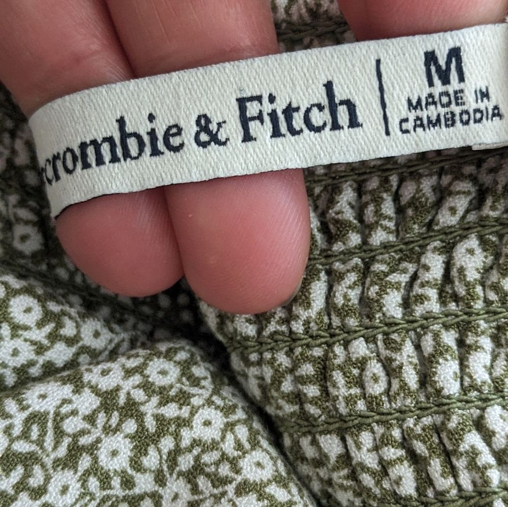 Abercrombie cutout wide leg jumpsuit - Picture 10 of 14